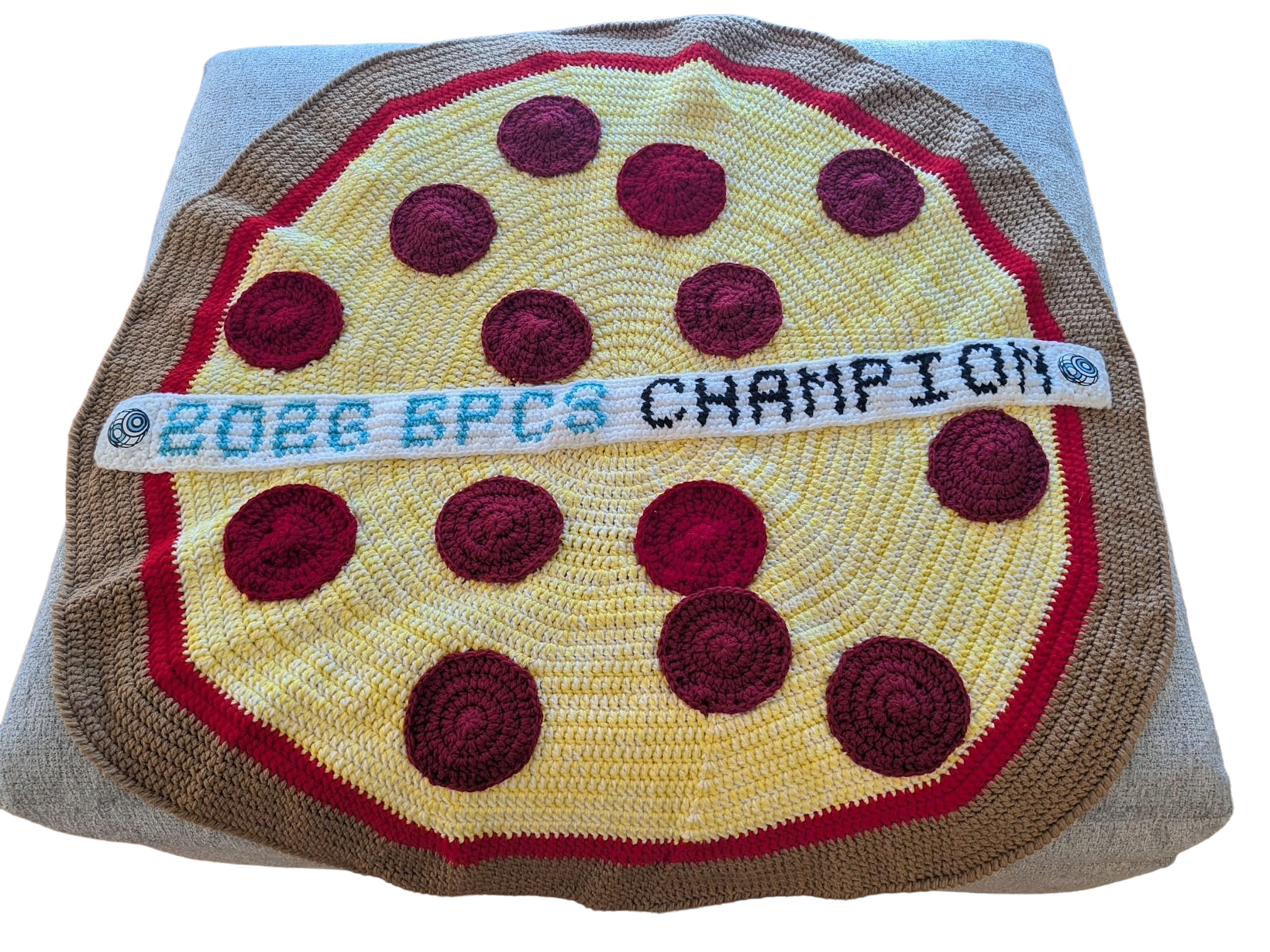 Pizza blanket