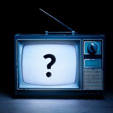 Image of TV with a Question Mark on the screen